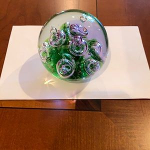 Glass paperweight